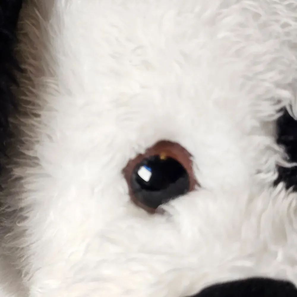 Build-A-Bear White Black Puppy Dog 17